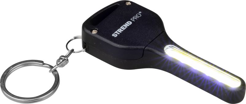 Svietidlo Strend Pro Keychain, kľúčenka, prívesok, s magnetom, LED 60 lm, 75x30 mm, Sellbox 24 ks