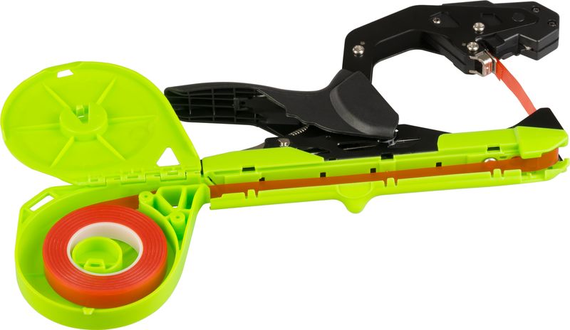 Cleste pentru legat plante Lizard, set cu 10 benzi si 10000 capse