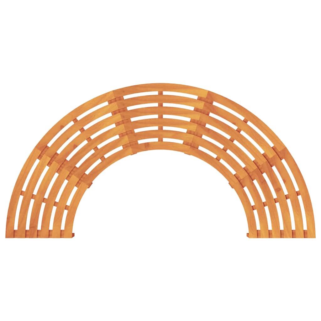 Bancă cu arbori 2 pcs natural 160 x 80 x 45cm GartenMobel Dekor