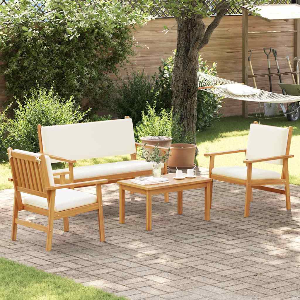 Set de canapele pentru grădină 4 pcs Maro 120 x 65,5 x 79 cm GartenMobel Dekor