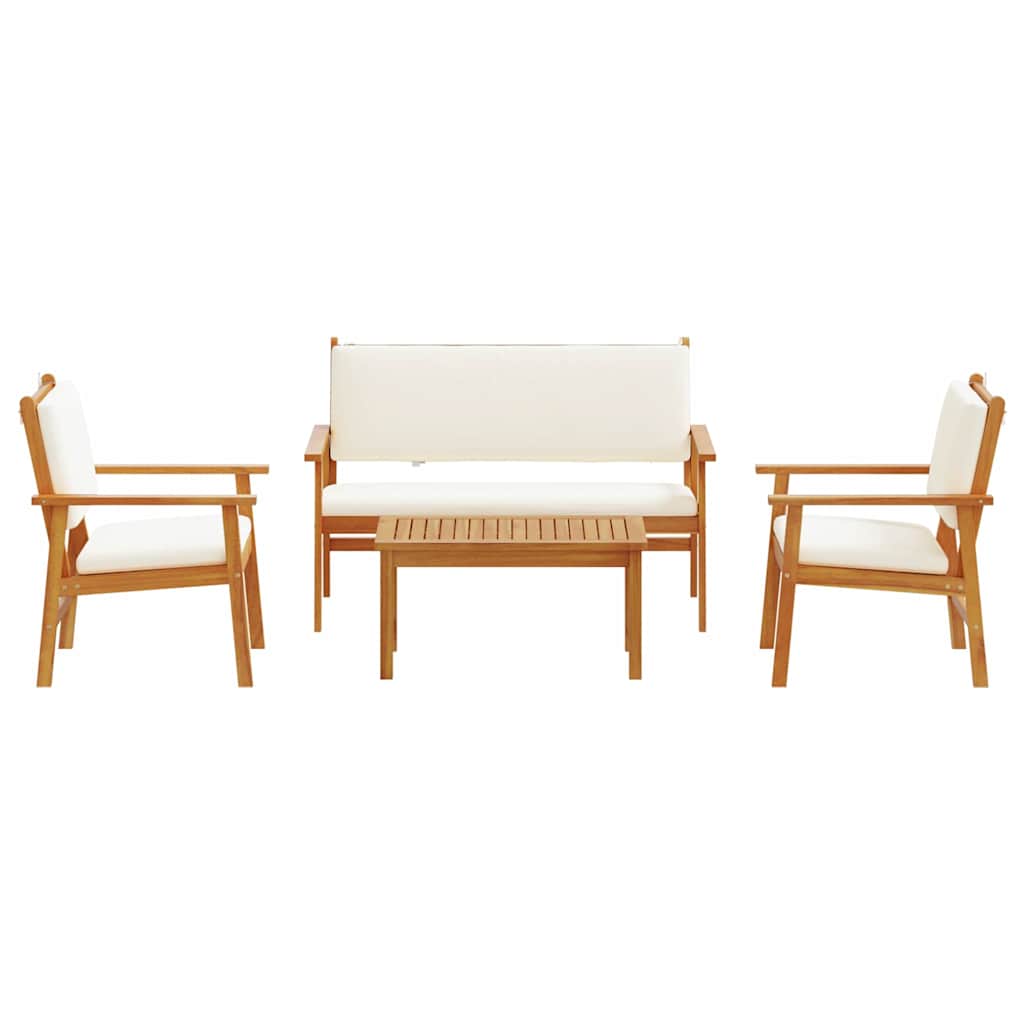 Set de canapele pentru grădină 4 pcs Maro 120 x 65,5 x 79 cm GartenMobel Dekor