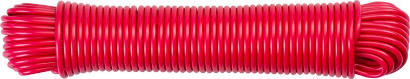 Sfoară de rufe din PVC 20 m, 4 mm, roșie, MagicHome Cloth-Line