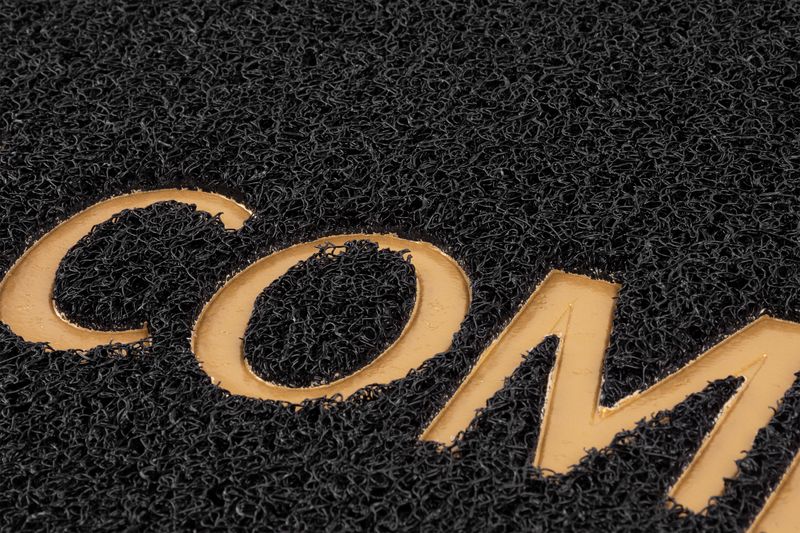 Covoraș de intrare MagicHome Welcome pentru exterior, 60x90 cm