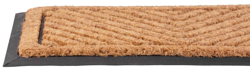Covoraș de intrare MagicHome Arrows 40x60 cm, cocos și bază antiderapantă