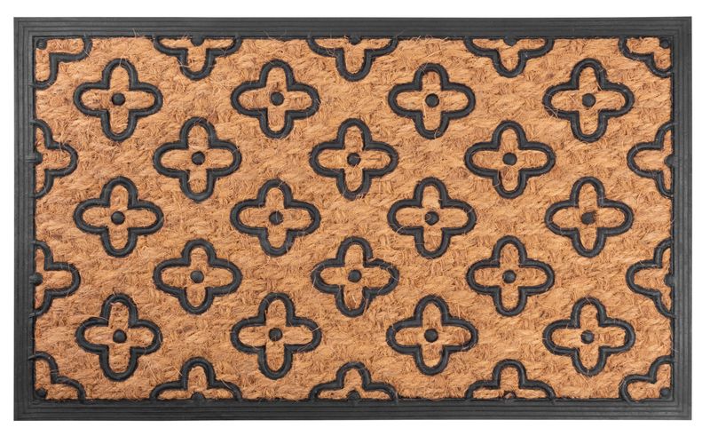 Covoraș de intrare MagicHome Flowers 45x75 cm, antiderapant