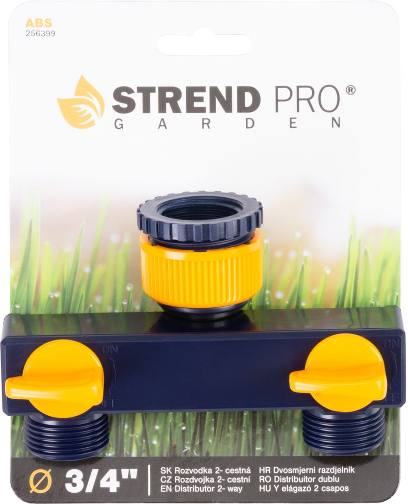 Distribuitor 2 căi pentru furtun de grădină cu robinete DY8003