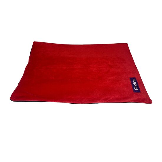 Saltea/perna pufoasa, pentru caine/pisica, rosu, 60x40 cm GartenVIP DiyLine