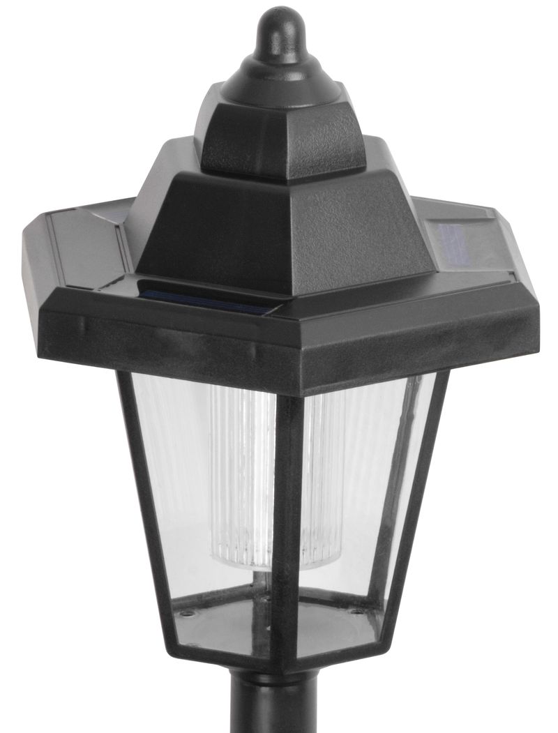 Meteostație de grădină 158 cm cu termometru, pluviometru și lampă solară