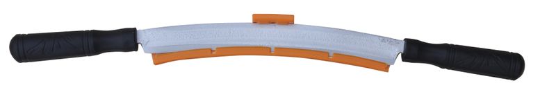 Cuțit profesional pentru decojit scoarță Strend Pro, 300 mm, cu două mâini