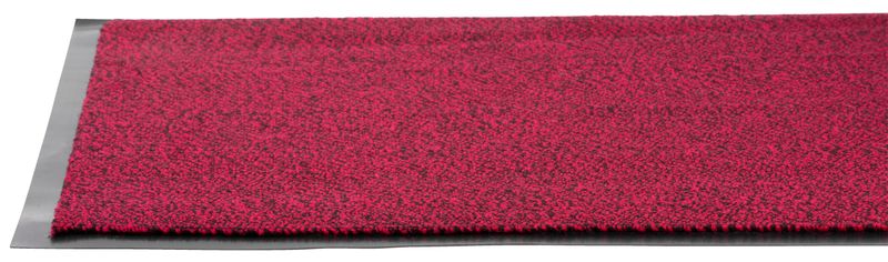 Covoraș de intrare MagicHome antiderapant 60x90 cm, roșu-negru