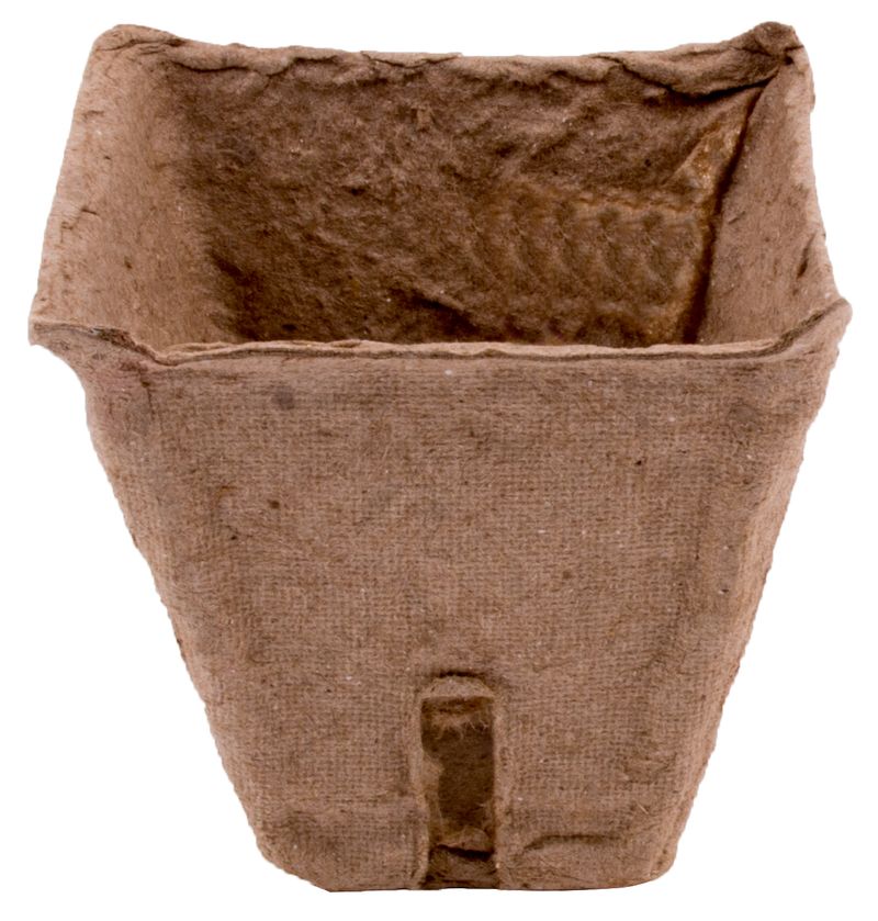 Ghivece pentru rasad din hartie Strend Pro Herrison 6x6 cm, set 20 buc