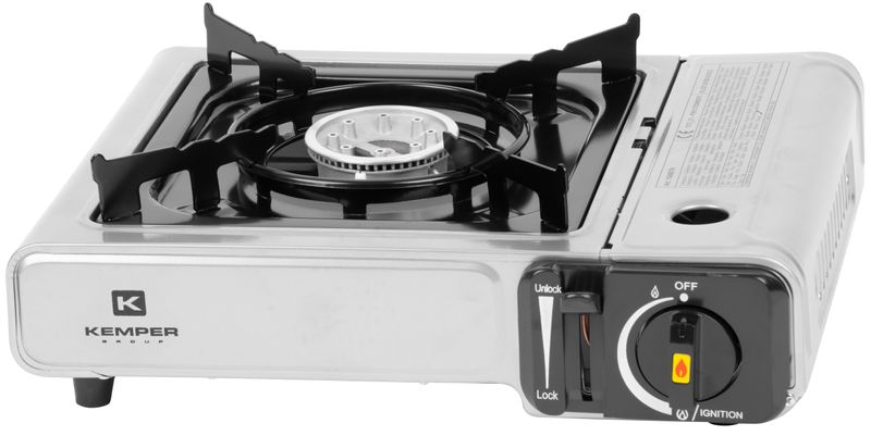 Aragaz de camping Kemper Smart 2,2 kW cu valiză de transport