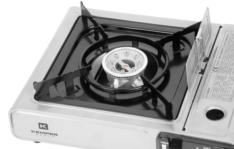 Aragaz de camping Kemper Smart 2,2 kW cu valiză de transport