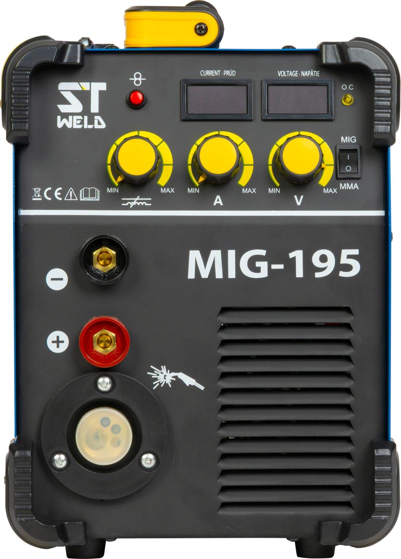 Aparat de sudură invertor MIG/MMA Strend Pro ST WELD MIG-195, 230V, 190A