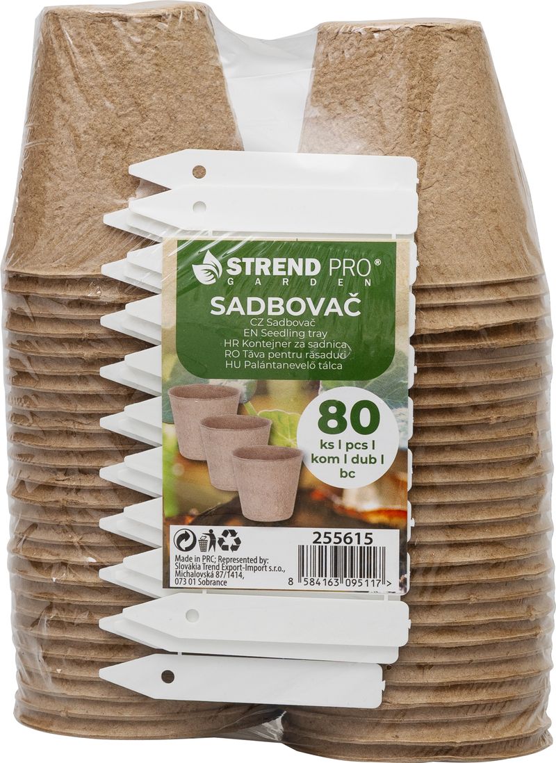 Miniseră pentru răsaduri Strend Pro Garden, set 80 piese, 21,5x16x8,5 cm