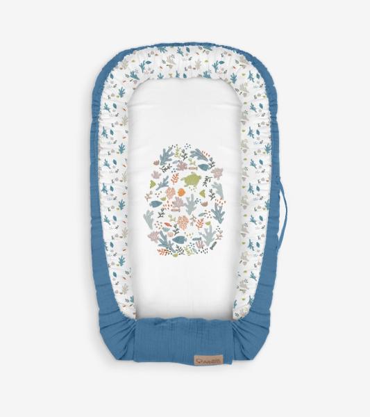 Baby Nest Klups Eco & Love Ocean E001
