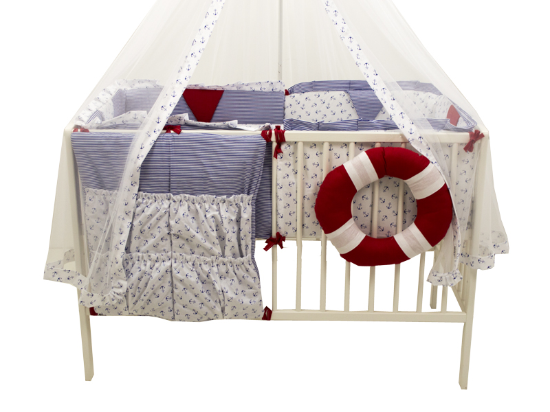 Lenjerie MyKids Ocean 9 Piese 120x60 cm