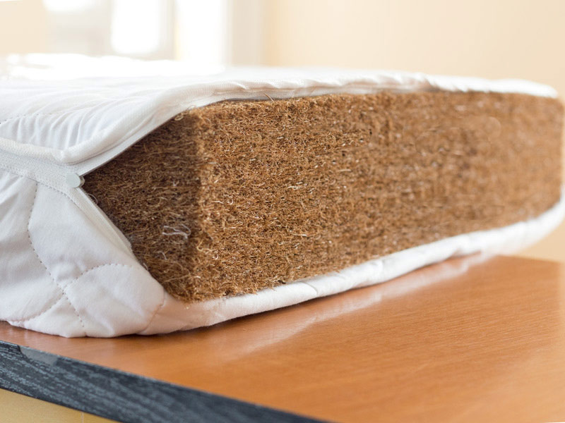 Saltea MyKids Fibra De Cocos Integral 120x60x8 Husa Bumbac Matlasat