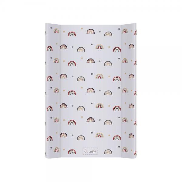 Saltea de infasat bebe moale 70x47,5 Rainbow Blue 403