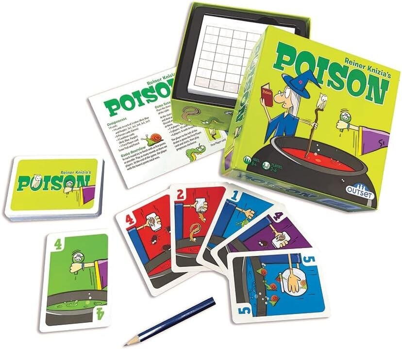 Jocul Poțiunilor - joc de strategie și sabotaj pentru 3-6 jucători, 8+