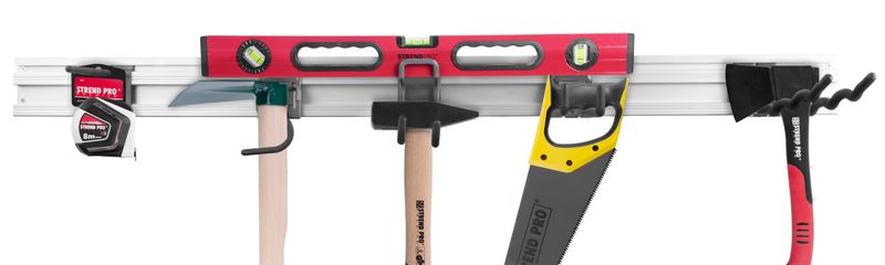 Suport organizare unelte de perete Strend Pro G-mate, 120 cm, 6 piese
