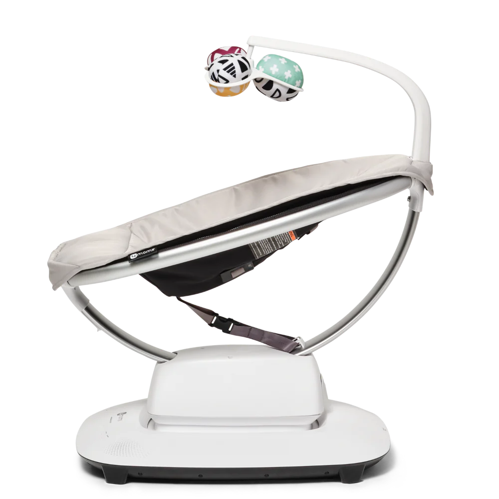 Fotoliu balansoar pentru bebelusi 4MOMS MamaRoo 5.0 Classic Grey