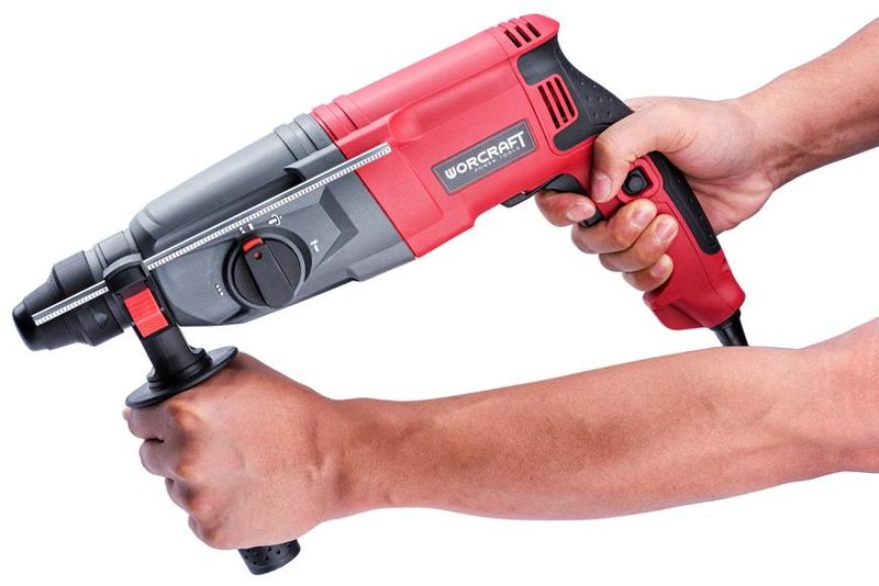 Ciocan rotopercutor Worcraft RH09-26A, 820W, SDS+ pentru beton si zidarie