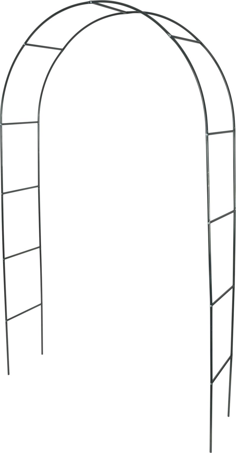Oblúk záhradný GreenGarden ARCH14, 2400x370x1400x12 mm, na rastliny