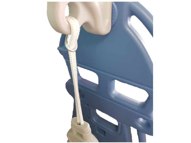 Tobogan pentru copii MyKids cu leagan si cos de baschet, Castel Blue