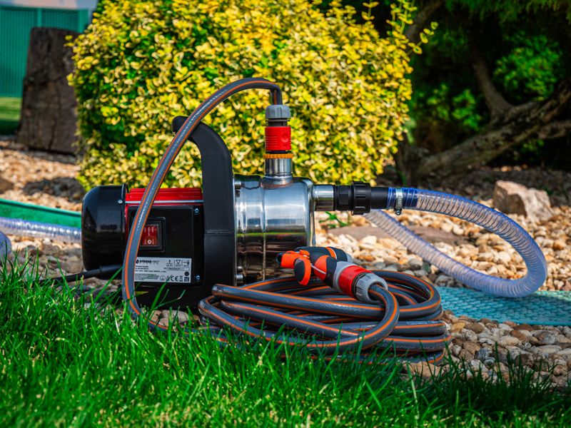 Čerpadlo Strend Pro Garden, MJP1000, INOX, 1000W, 57 l/min, záhradné, komplet set