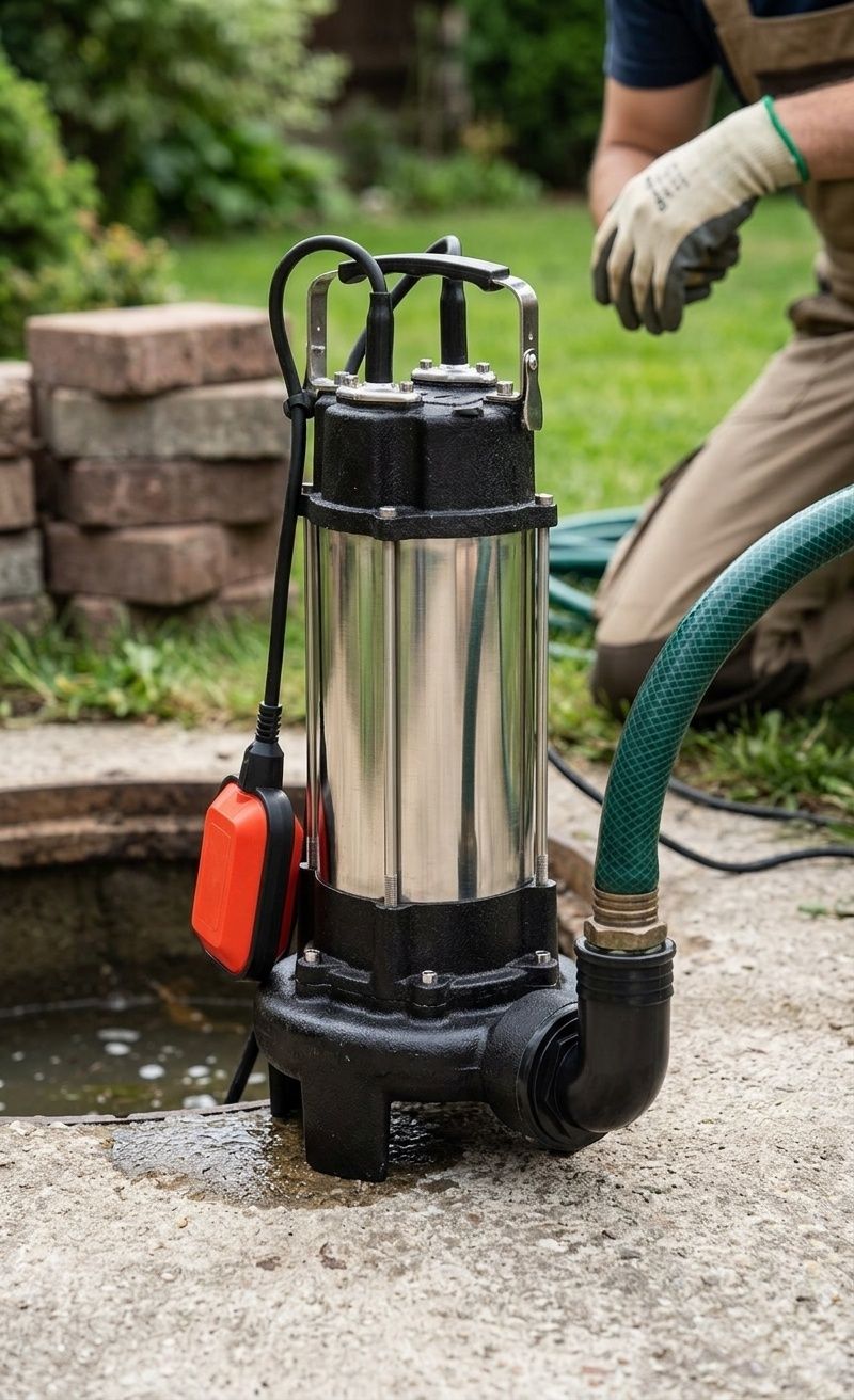 Pompa submersibila pentru apa murdara si fosa septica Strend Pro SCV1100, 1100W