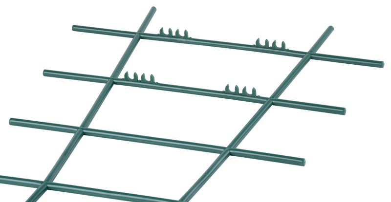 Mriežka Strend Pro GreenGarden, oporná na kvety a rastliny, záhradnícka, zelená, PP, bal. 2ks