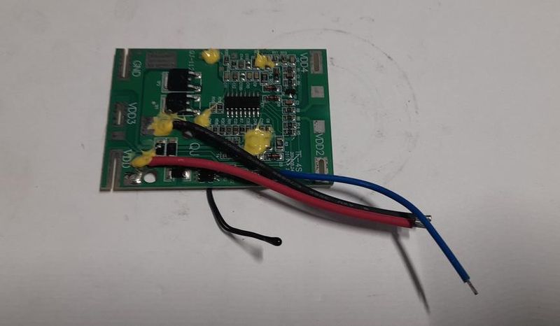 Placă electronică Worcraft CD-16Li, piesă de schimb 52