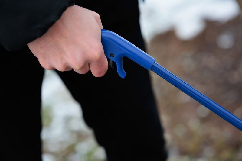 Cleste pentru colectare deseuri Strend Pro 94 cm, prindere igienica