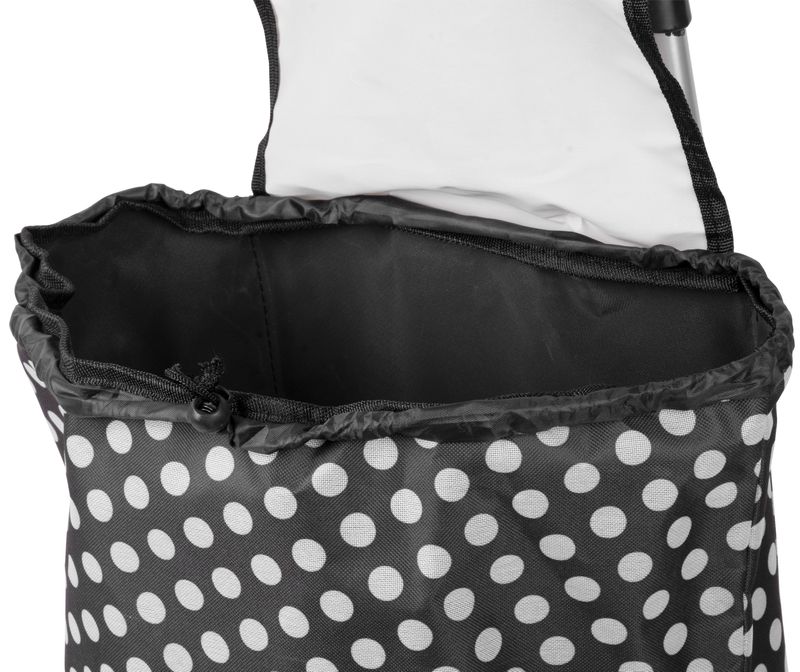 Cărucior de cumpărături Aleș cu roți EVA, 20 kg, 35x30x94 cm