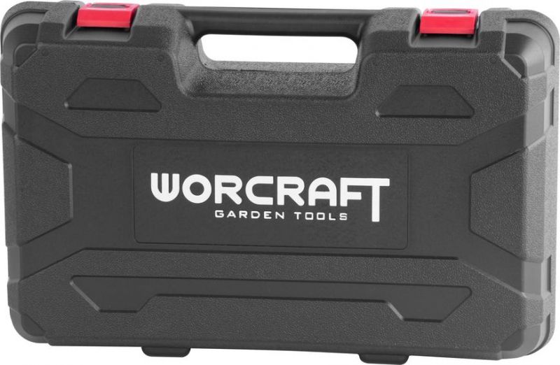 Mini drujbă cu acumulator Worcraft 20V, brushless, lamă 15 cm, set