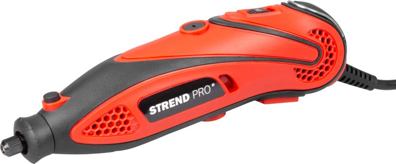 Brúska Strend Pro, mini, priama, vŕtanie a brúsenie, 135 W, s príslušenstvom, 210ks