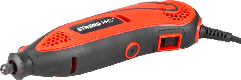 Brúska Strend Pro, mini, priama, vŕtanie a brúsenie, 135 W, s príslušenstvom, 210ks