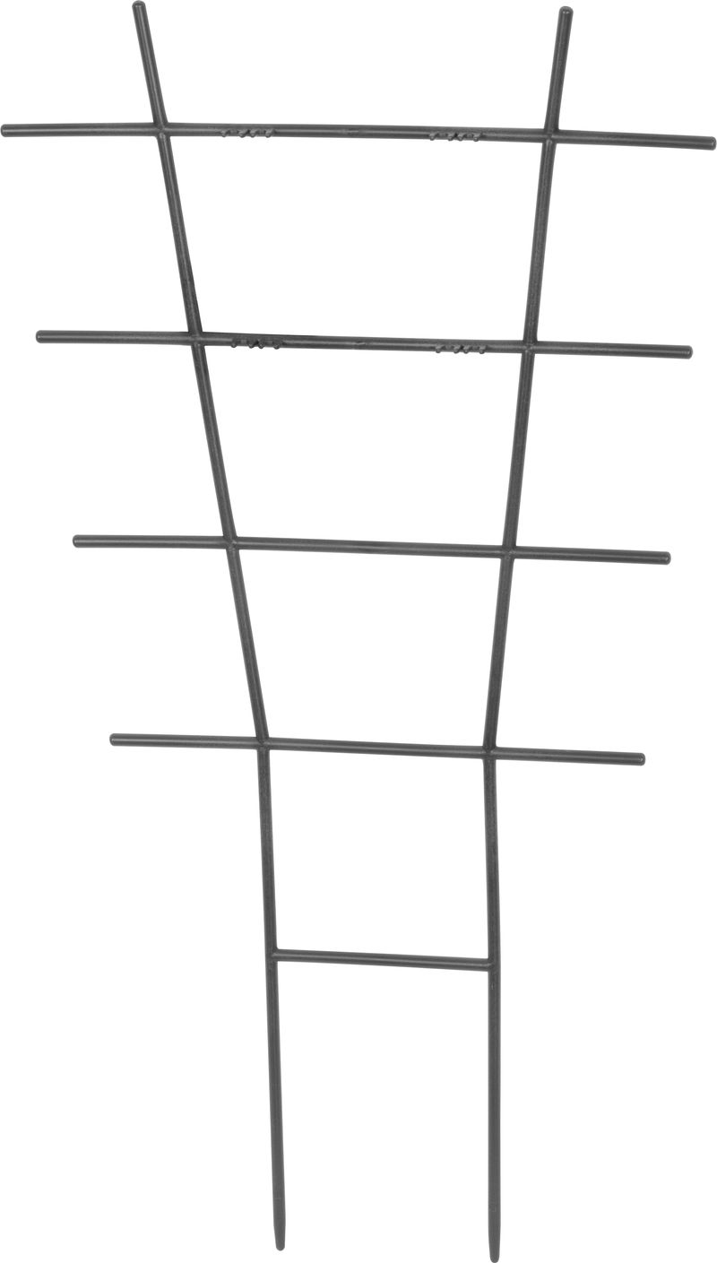 Mriežka Strend Pro, oporná na kvety a rastliny, čierna, 30,5x56,5 cm