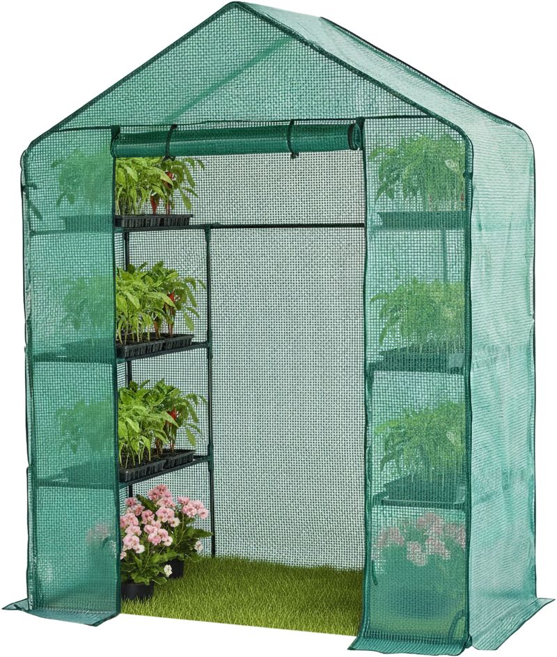 Parenisko Strend Pro Greenhouse, fólia, walk-in, 1430x730x1950 mm, fóliovník