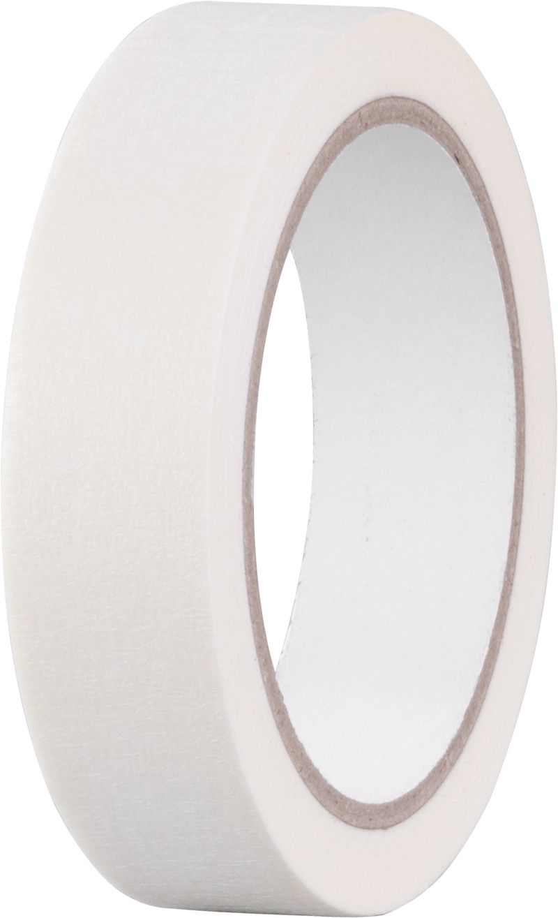 Bandă de mascare pentru vopsit Strend Pro, 25 mm x 25 m, albă