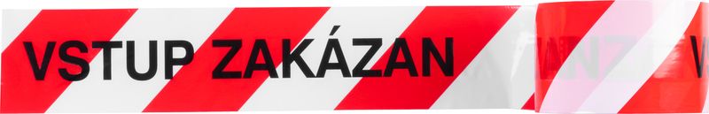 Bandă de avertizare Strend Pro 80 mm x 250 m, acces interzis