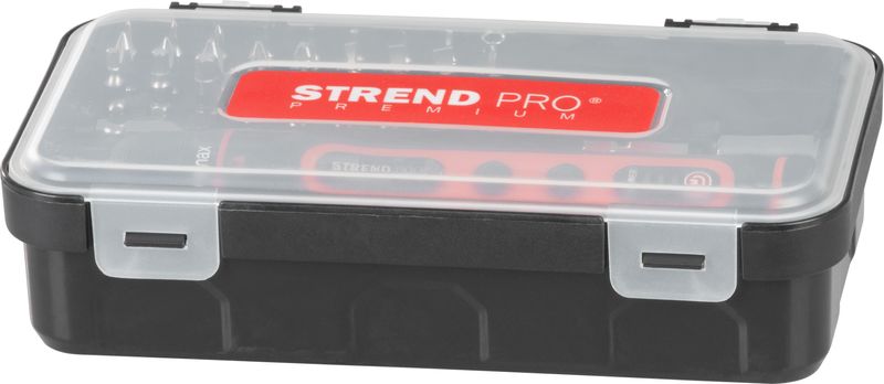 Skrutkovač Strend Pro, 3,6 V, nabíjateľný, 31-dielna sada v puzdre