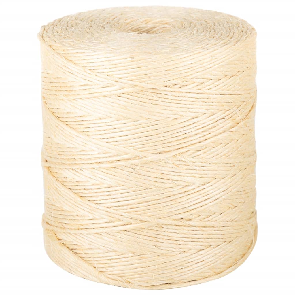 Frânghie, 600 m, sisal 100%, 2 mm GartenMobel Dekor