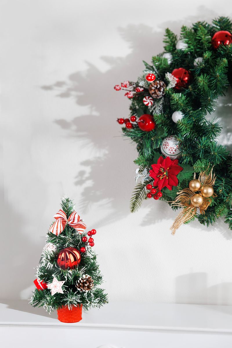 Dekorácia MagicHome Vianoce, stromček, 30 cm