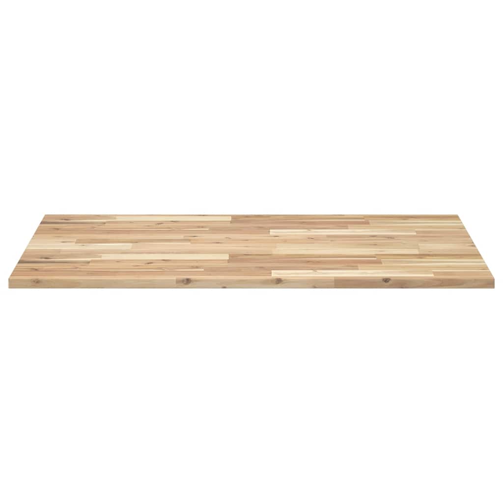 Blat de birou netratat, 120x70x2 cm, lemn masiv de acacia GartenMobel Dekor
