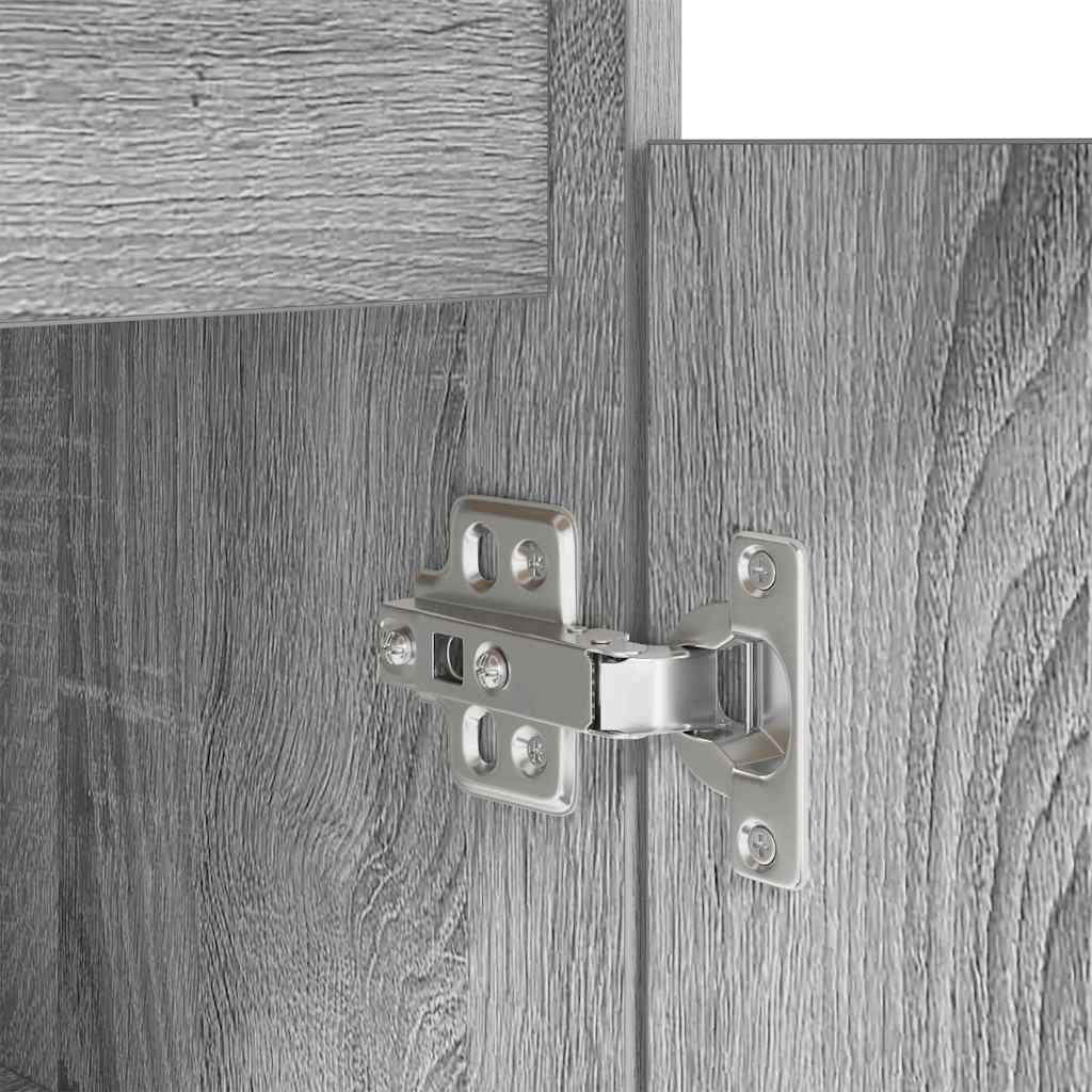 Birou cu sertar sonoma gri 140 x 49 x 76 cm Lemn compozit GartenMobel Dekor