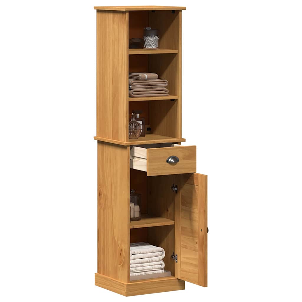 Set de mobilier pentru baie VIGO 2 pcs Maro și Maro Miere GartenMobel Dekor