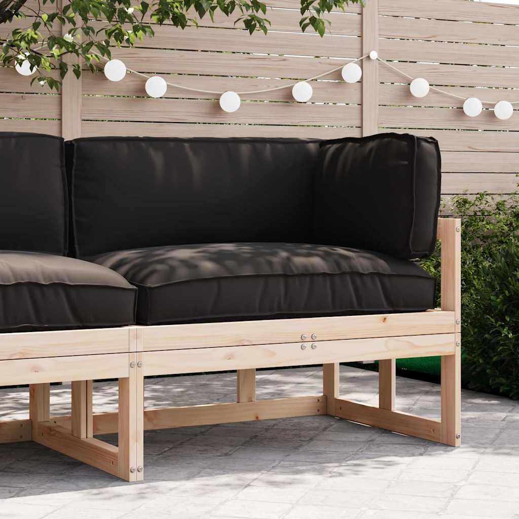 Set de perne pentru palet 3 pcs Negru Material Oxford GartenMobel Dekor