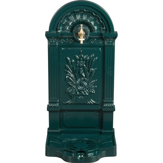 Chiuveta de gradina, aluminiu, verde inchis, 39x32x80 cm, Strend Pro GartenVIP DiyLine